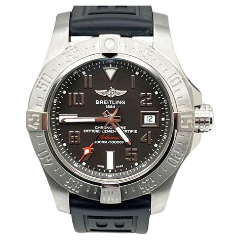 breitling avenger seawolf rubber straps|breitling avenger seawolf chronograph.